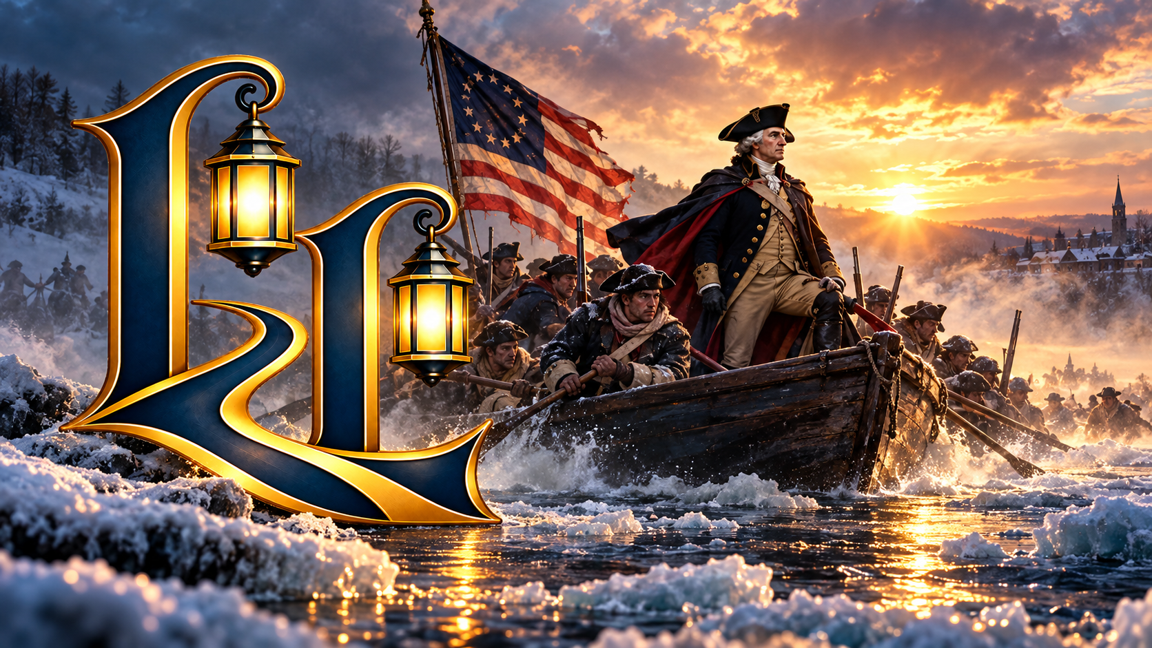 Crossing the Delaware Banner
